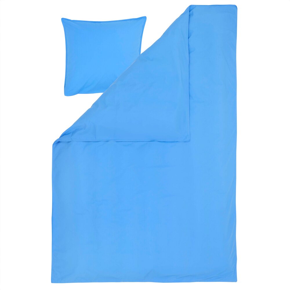 Curly Percale sengesæt - blå